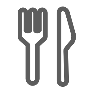 デイサービスサービスメニュー（食事）のアイコン