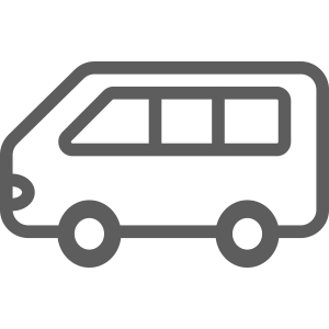 デイサービスサービスメニュー（送迎サービス）のアイコン